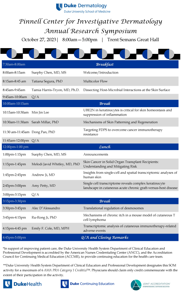 2023 Pinnell Symposium Schedule