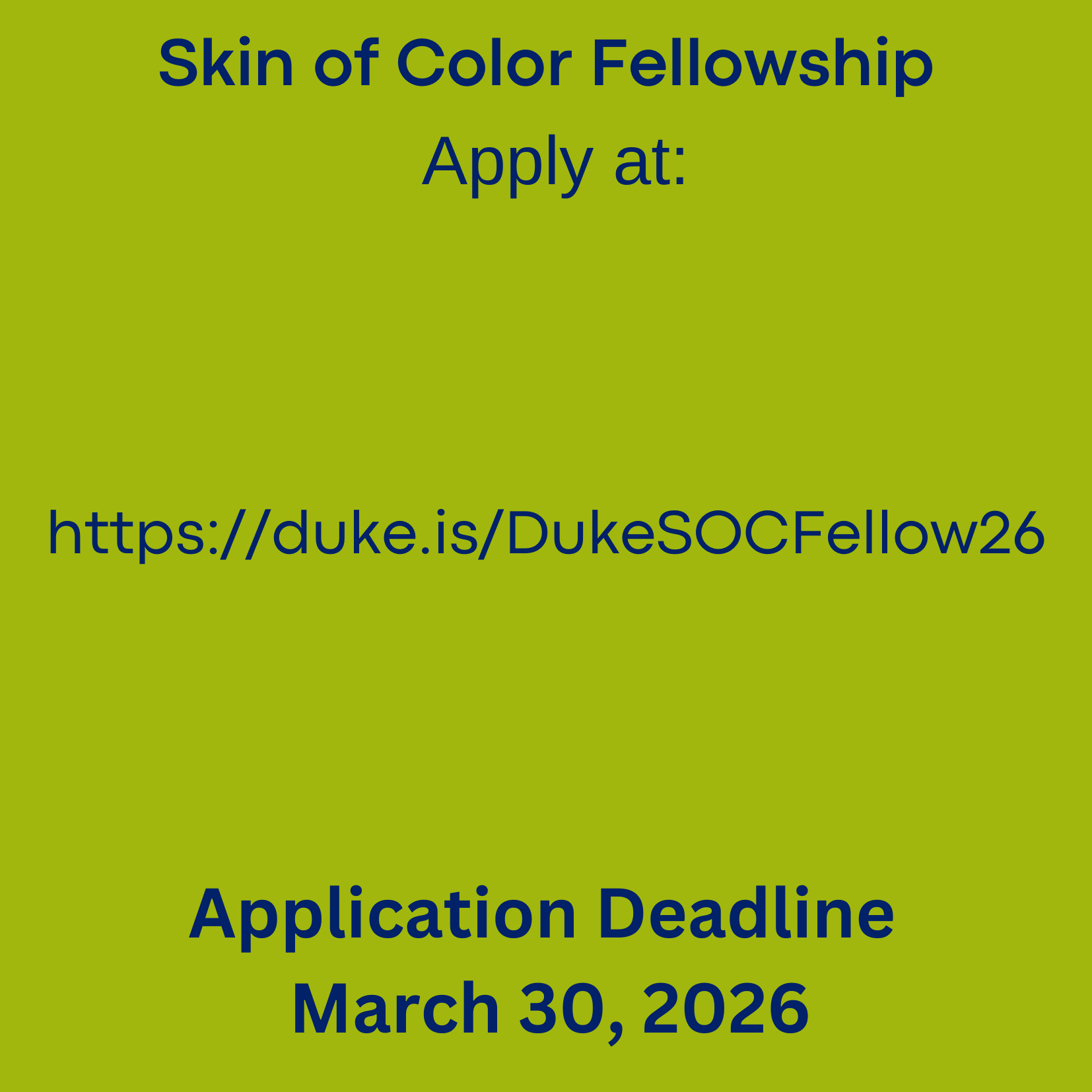 SOC Fellowship Application 2026
