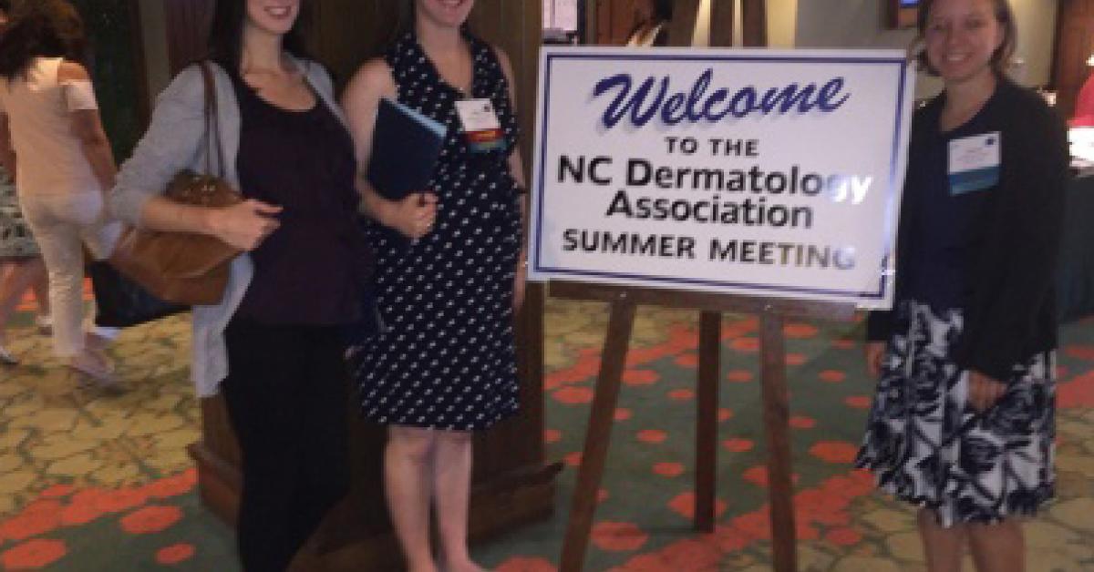 Residents at NC Derm Summer Meeting Duke Department of Dermatology